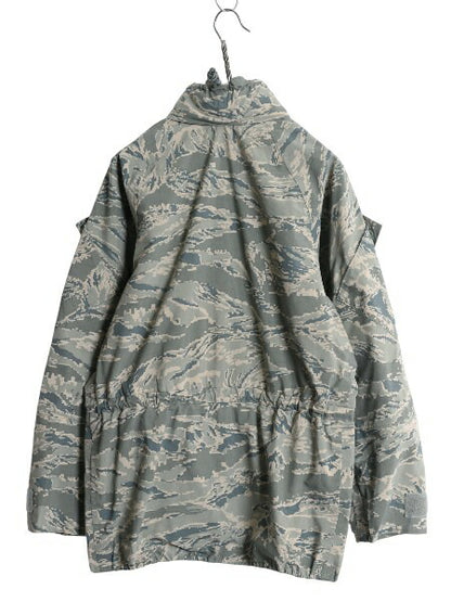 ほぼ デッドストック USA製 民間 プロパー 社製 APECS デジタル タイガーカモ 迷彩 ゴアテックス ジャケット X-SMALL REGULAR ミリタリー