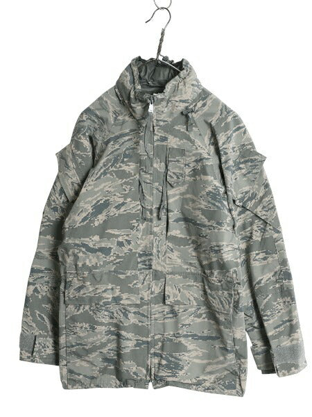 ほぼ デッドストック USA製 民間 プロパー 社製 APECS デジタル タイガーカモ 迷彩 ゴアテックス ジャケット X-SMALL REGULAR ミリタリー