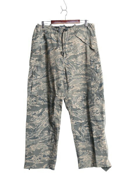デッドストック 民間 APECS デジタル タイガー カモ オーバー パンツ LARGE REGULAR 新品 ゴアテックス USAF ABU ECWCS カーゴ 迷彩柄 軍物
