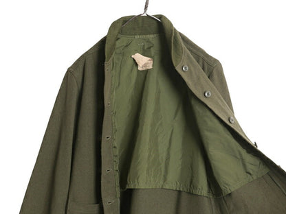 70s 米軍実物 US ARMY ウール フィールド ライナー ジャケット レディース M 程/ 76年製 ヴィンテージ 軍物 アーミー OG-108 ミリタリー