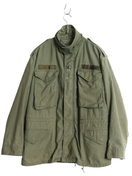 80s 米軍実物 US ARMY M-65 フィールド ジャケット SMALL SHORT 程 古着 ヴィンテージ ミリタリー アーミー 軍物 ブルゾン 3rd ブラス M65