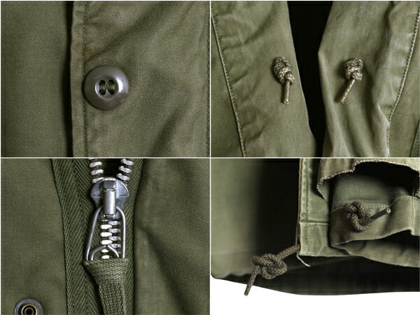 60s 米軍実物 US ARMY M-65 フィールド ジャケット SMALL REGULAR 古着 ヴィンテージ ミリタリー ジャンパー ブルゾン 軍物 2nd アルミ M65