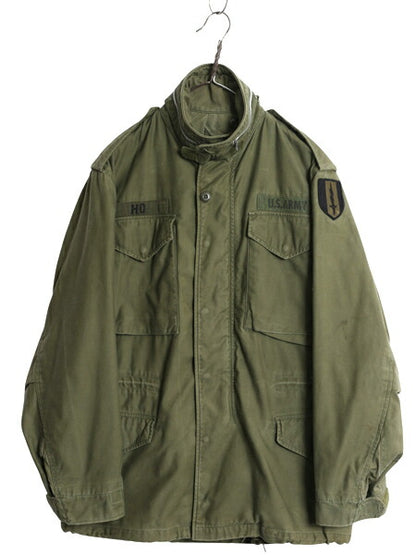 60s 米軍実物 US ARMY M-65 フィールド ジャケット SMALL REGULAR 古着 ヴィンテージ ミリタリー ジャンパー ブルゾン 軍物 2nd アルミ M65