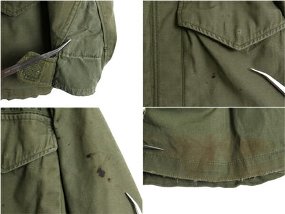 70s 米軍実物 US ARMY M-65 フィールド ジャケット SMALL SHORT 70年製 ヴィンテージ ミリタリー ジャンパー ブルゾン 軍物 2nd アルミ M65