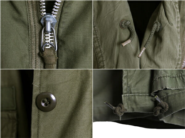 70s 米軍実物 US ARMY M-65 フィールド ジャケット SMALL SHORT 70年製 ヴィンテージ ミリタリー ジャンパー ブルゾン 軍物 2nd アルミ M65