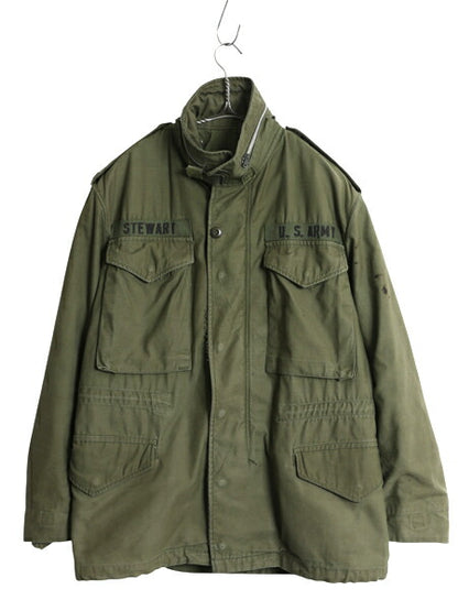 70s 米軍実物 US ARMY M-65 フィールド ジャケット SMALL SHORT 70年製 ヴィンテージ ミリタリー ジャンパー ブルゾン 軍物 2nd アルミ M65