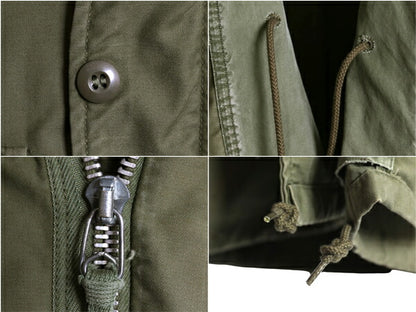 60s 米軍実物 US ARMY M-65 フィールド ジャケット SMALL REGULAR 程 ヴィンテージ ミリタリー ジャンパー ブルゾン 軍物 2nd アルミ M65