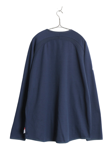レッドソックス ジャージ プラクティス シャツ メンズ XL 程/ MLB オフィシャル マジェスティック ストレッチ 裏 フリース 大きいサイズ 紺