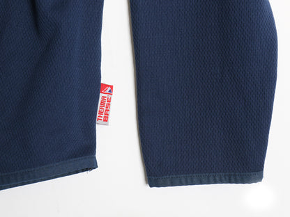 レッドソックス ジャージ プラクティス シャツ メンズ XL 程/ MLB オフィシャル マジェスティック ストレッチ 裏 フリース 大きいサイズ 紺