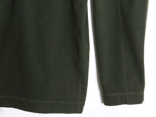 パタゴニア マイクロD ハーフジップ フリース プルオーバー メンズ XL / 25年製 アウトドア ロンT 長袖Tシャツ ハイネック 大きいサイズ 緑