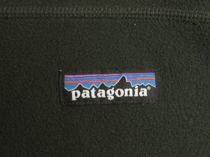 パタゴニア マイクロD ハーフジップ フリース プルオーバー メンズ XL / 25年製 アウトドア ロンT 長袖Tシャツ ハイネック 大きいサイズ 緑
