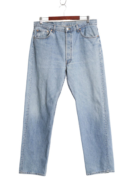 00s USA製 リーバイス 501 デニム パンツ メンズ 36 32 オールド ジーンズ ジーパン ストレート ボタンフライ ボトムス ヒゲ アタリ 赤タブ