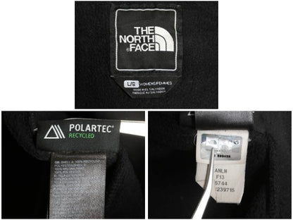 ノースフェイス フード付き デナリ ジャケット レディース L / アウトドア フリース ナイロン パーカー ジャンパー フルジップ ブルゾン 黒