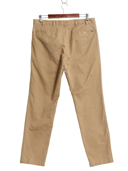 ポロ ラルフローレン コットン チノ パンツ メンズ 34 32 / STRETCH CUSTOM FIT スラックス チノパン ストレート ノータック ストレッチ 