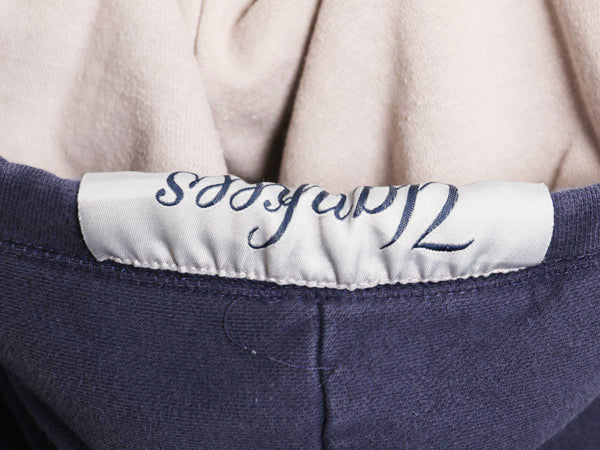 ヤンキース スウェット フード パーカー メンズ L 程/ MLB オフィシャル トレーナー 裏起毛 ヘビーウェイト 大リーグ シンプル ロゴ刺繍 紺