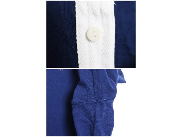 90s ポロ ラルフローレン 長袖 ラガーシャツ メンズ L オールド ラグビー 長袖シャツ ポロシャツ カットソー ワンポイント ヘビーウェイト