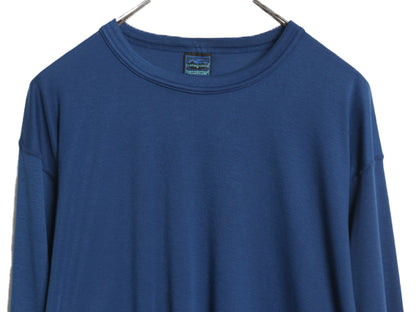 90s USA製 パタゴニア キャプリーン 長袖 Tシャツ メンズ XXL 91年製 オールド アウトドア ロンT ストレッチ アンダーシャツ 大きいサイズ