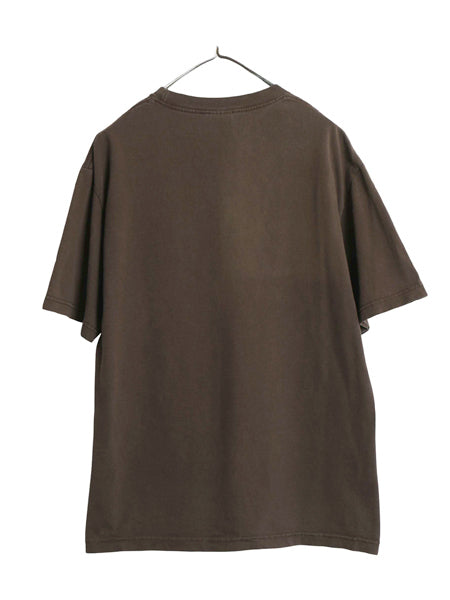 00s ビートルズ フォト イラスト プリント Tシャツ メンズ L / 古着 オールド オフィシャル バンド ロック グラフィック ヘビーウェイト 茶