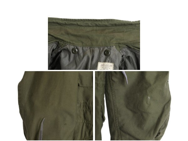 60s グレーライナー ★ 米軍実物 US ARMY M-65 フィールド ジャケット SMALL SHORT / 68年製 ヴィンテージ ミリタリー 2nd M65 アルミ 軍物