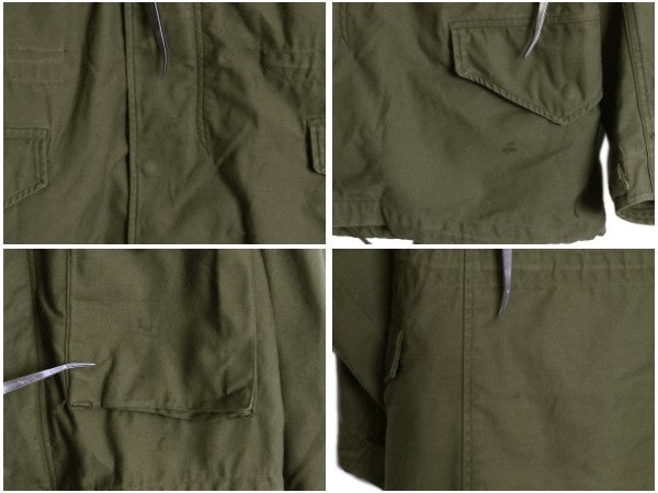 60s グレーライナー ★ 米軍実物 US ARMY M-65 フィールド ジャケット SMALL SHORT / 68年製 ヴィンテージ ミリタリー 2nd M65 アルミ 軍物