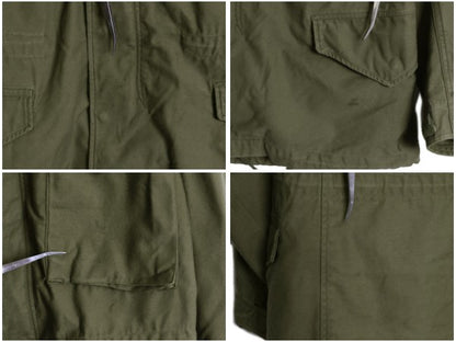 60s グレーライナー ★ 米軍実物 US ARMY M-65 フィールド ジャケット SMALL SHORT / 68年製 ヴィンテージ ミリタリー 2nd M65 アルミ 軍物