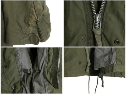 60s グレーライナー ★ 米軍実物 US ARMY M-65 フィールド ジャケット SMALL SHORT / 68年製 ヴィンテージ ミリタリー 2nd M65 アルミ 軍物
