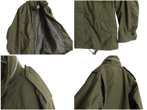 60s グレーライナー ★ 米軍実物 US ARMY M-65 フィールド ジャケット SMALL SHORT / 68年製 ヴィンテージ ミリタリー 2nd M65 アルミ 軍物