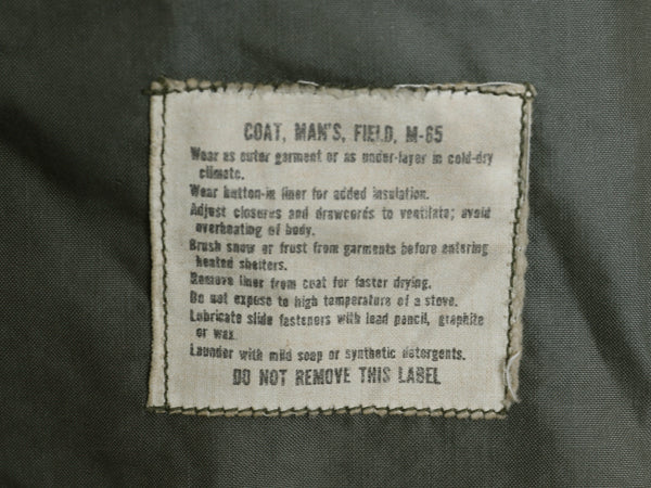 60s グレーライナー ★ 米軍実物 US ARMY M-65 フィールド ジャケット SMALL SHORT / 68年製 ヴィンテージ ミリタリー 2nd M65 アルミ 軍物