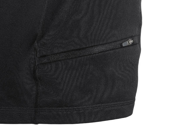パタゴニア クロストレック ジャケット レディース M 古着 18年製 プルオーバー カットソー ストレッチ 裏 フリース ハーフジップ ロンT 黒
