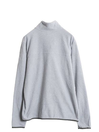 ノースフェイス フリース 長袖 Tシャツ メンズ M / アウトドア ロンT スナップ プルオーバー ハイネック インナー シンプル トップス 薄手