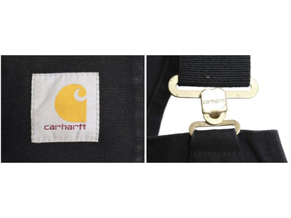 US企画 カーハート ダブルニー ダック オーバーオール メンズ 34 32 / 102776 ワーク パンツ ツナギ ペインター オールインワン ブラック