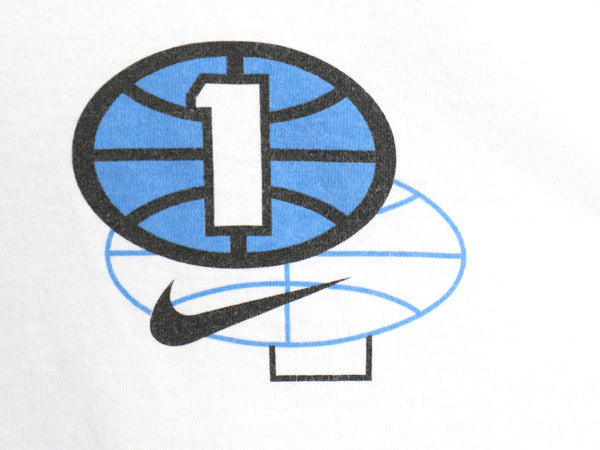 90s USA製 ナイキ ペニー ハーダウェイ 両面 プリント 半袖 Tシャツ メンズ XXL / オールド NBA バスケ スウッシュ フォト 大きいサイズ 白