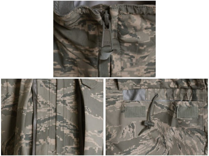 ほぼ デッドストック 米軍実物 APECS デジタル タイガーカモ 迷彩 ゴアテックス ジャケット SMALL REGULAR / ミリタリー USAF ABU ECWCS
