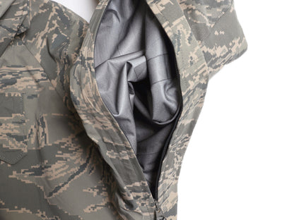 ほぼ デッドストック 米軍実物 APECS デジタル タイガーカモ 迷彩 ゴアテックス ジャケット SMALL REGULAR / ミリタリー USAF ABU ECWCS