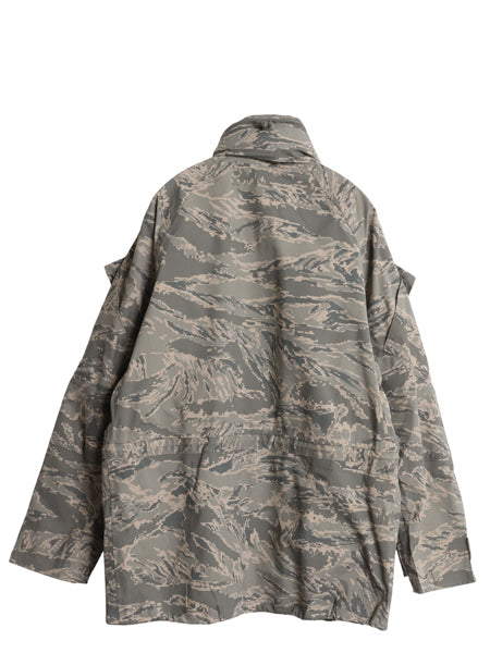 ほぼ デッドストック 米軍実物 APECS デジタル タイガーカモ 迷彩 ゴアテックス ジャケット SMALL REGULAR / ミリタリー USAF ABU ECWCS