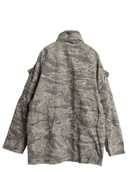ほぼ デッドストック 米軍実物 APECS デジタル タイガーカモ 迷彩 ゴアテックス ジャケット SMALL REGULAR / ミリタリー USAF ABU ECWCS