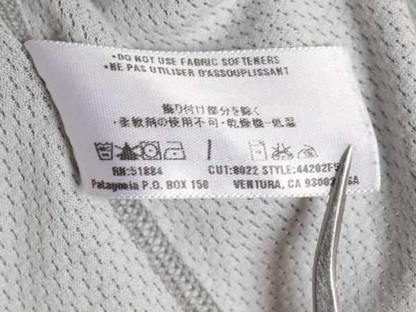 00s パタゴニア キャプリーン 長袖 Tシャツ メンズ M 05年製 オールド アウトドア ロンT ストレッチ アンダーシャツ インナー シンプル 灰