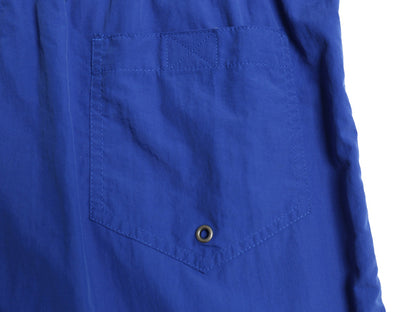 90s ポロ ラルフローレン ナイロン ショートパンツ メンズ L / オールド サーフ スイム ショーツ 短パン 海パン 水陸両用 インナー付き 青