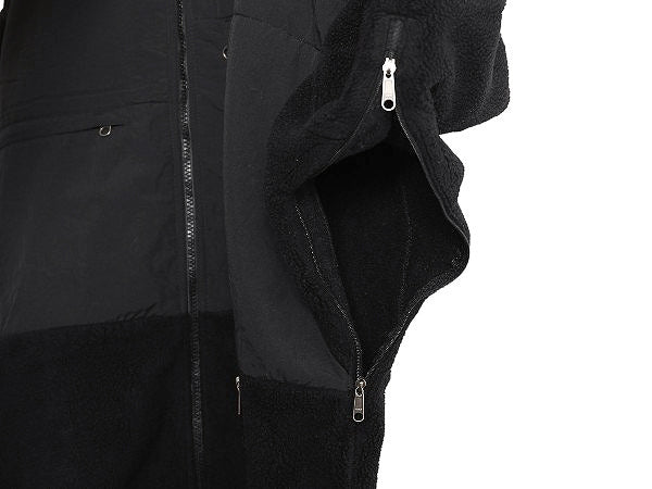 ノースフェイス デナリ ジャケット メンズ XXL / 古着 フリース ナイロン ブルゾン ハイネック フルジップ アウター 大きいサイズ ブラック