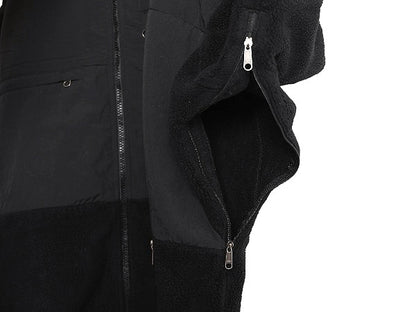 ノースフェイス デナリ ジャケット メンズ XXL / 古着 フリース ナイロン ブルゾン ハイネック フルジップ アウター 大きいサイズ ブラック