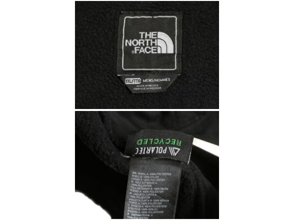 ノースフェイス デナリ ジャケット メンズ XXL / 古着 フリース ナイロン ブルゾン ハイネック フルジップ アウター 大きいサイズ ブラック