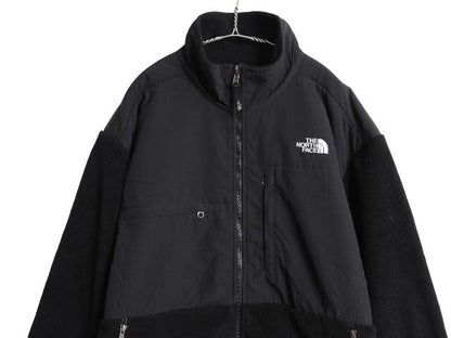 ノースフェイス デナリ ジャケット メンズ XXL / 古着 フリース ナイロン ブルゾン ハイネック フルジップ アウター 大きいサイズ ブラック