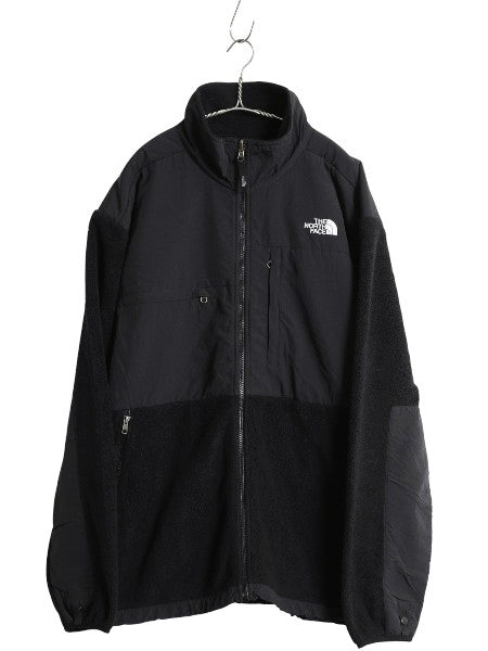 ノースフェイス デナリ ジャケット メンズ XXL / 古着 フリース ナイロン ブルゾン ハイネック フルジップ アウター 大きいサイズ ブラック