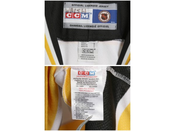 90s 00s ブルーインズ メッシュ ホッケー ジャージ メンズ S 古着 オールド NHL オフィシャル アイスホッケー ゲーム シャツ ユニフォーム