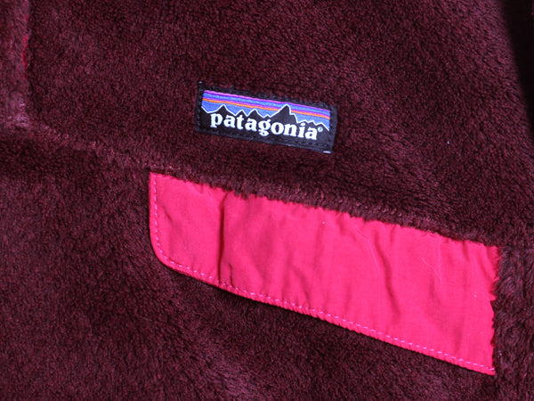 パタゴニア リツール スナップT プルオーバー ジャケット レディース L / 古着 15年製 フリース アウトドア ブルゾン ハイネック シンプル