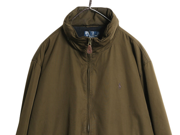 00s ポロ ラルフローレン 中綿 ナイロン ジャケット メンズ XXL / 古着 オールド フリース ライナー付き ブルゾン ジャンパー 大きいサイズ