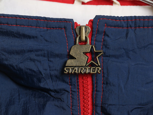 90s アトランタ オリンピック アメリカ 代表 ナイロン ジャケット メンズ XL / オールド オフィシャル スターター スタジャン 大きいサイズ