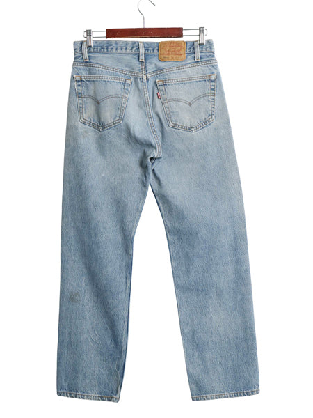 90s USA製 リーバイス 501 デニム パンツ 実寸 32 30 / オールド ジーンズ ジーパン ストレート ボタンフライ アタリ ヒゲ 赤タブ ボトムス