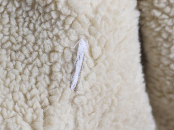 デニム&サプライ ラルフローレン 裏 ボア コーデュロイ ジャケット メンズ L ポロ ヴィンテージ 加工 パイル フリース トラッカー ブルゾン