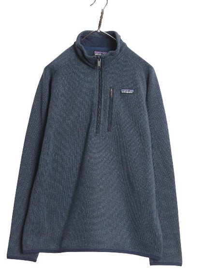 パタゴニア ベターセーター ハーフジップ メンズ L / 古着 18年製 アウトドア フリース セーター 裏起毛 プルオーバー ジャケット ブルゾン